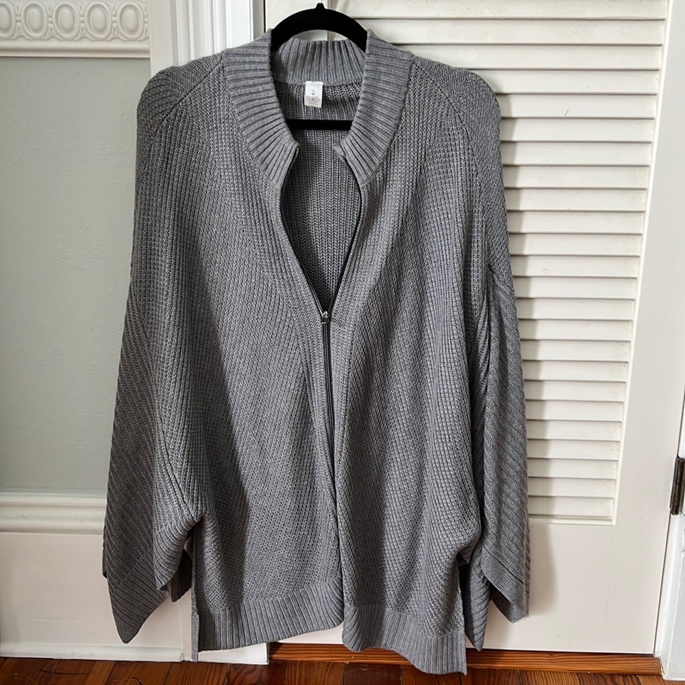 Lululemon sweater poncho